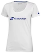 Ženska majica Babolat  Exercise Babolat Tee Women White