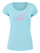 Ženska majica Babolat  Exercise Flag Tee Women Angel Blue