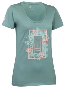 Ženska majica Babolat  Exercise Message Tee Women Trellis