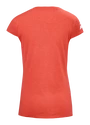 Ženska majica Babolat  Exercise Stripes Tee Poppy Red