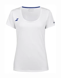 Ženska majica Babolat Play Cap Sleeve Top Women White/White