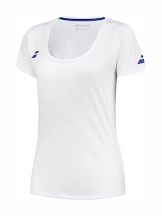 Ženska majica Babolat  Play Cap Sleeve Top Women White/White