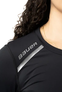 Ženska majica Bauer  WOMENS LS Baselayer Top Black Senior