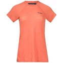 Ženska majica Bergans  Floyen Wool Tee Orange