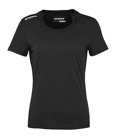 Ženska majica CCM Crew Neck SS TEE Black