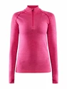 Ženska majica Craft  Core Dry Active Comfort Zip Pink