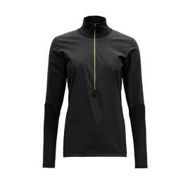 Ženska majica Devold Running Cover Woman Zip Neck Caviar