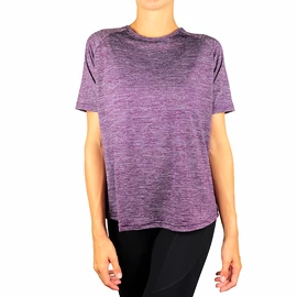 Ženska majica Endurance Athlecia Pasew Melange Seamless Tee Purple