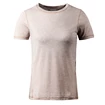 Ženska majica Endurance  Korrl Melange S-S Tee Warm Taupe