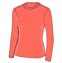 Ženska majica Endurance  Sustainable X1 Elite LS Tee Salmon