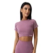 Ženska majica GymBeam  FLO CropTop Violet