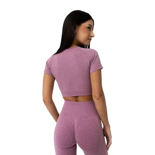 Ženska majica GymBeam  FLO CropTop Violet