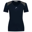 Ženska majica Head  Club 22 Tech T-Shirt Women Dark Blue