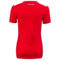 Ženska majica Head  Club 22 Tech T-Shirt Women Red