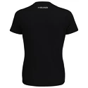 Ženska majica Head  Club Basic T-Shirt Women Black