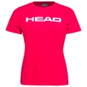 Ženska majica Head  Club Basic T-Shirt Women Magenta