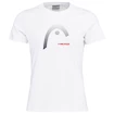 Ženska majica Head  Club Lara T-Shirt Women White  S