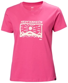 Ženska majica Helly Hansen F2F Organic Cotton T-Shirt Cascadia Pink