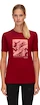 Ženska majica Mammut  Core T-Shirt Blood Red