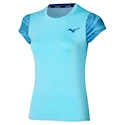 Ženska majica Mizuno  Charge Printed Tee  Blue Glow