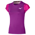 Ženska majica Mizuno  Charge Printed Tee  Purple Magic