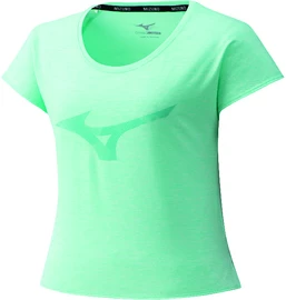 Ženska majica Mizuno Core RB Graphic Tee green