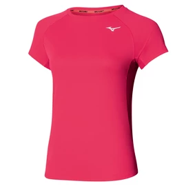 Ženska majica Mizuno Dry Aero Flow Tee Rose Red