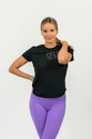 Ženska majica Nebbia  FIT Activewear Functional T-shirt with Short Sleeves black