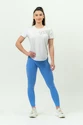 Ženska majica Nebbia  FIT Activewear Functional T-shirt with Short Sleeves white