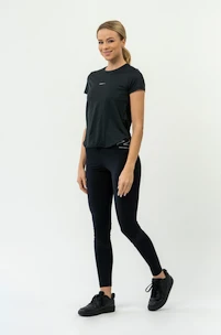 Ženska majica Nebbia  FIT Activewear T-Shirt “Airy” with Reflective Logo black