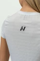 Ženska majica Nebbia  FIT Activewear T-Shirt “Airy” with Reflective Logo white