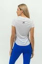 Ženska majica Nebbia  FIT Activewear T-Shirt “Airy” with Reflective Logo white