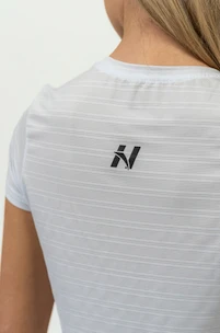 Ženska majica Nebbia  FIT Activewear T-Shirt “Airy” with Reflective Logo white