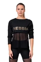 Ženska majica Nebbia Intense Mesh T-shirt 805 black