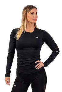 Ženska majica Nebbia  Long Sleeve Smart Pocket Sporty Top 418 black