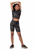 Ženska majica Nebbia Ocean Selected Crop top Active 568 volcanic black