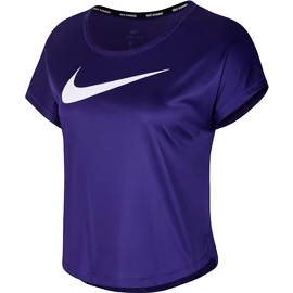 Ženska majica Nike Swoosh Run Top SS Purple