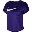 Ženska majica Nike  Swoosh Run Top SS Purple  XS