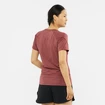 Ženska majica Salomon  Cross Run Graphic Tee Cabernet