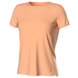 Ženska majica Salomon Outline Summer SS Tee Apricot Ice