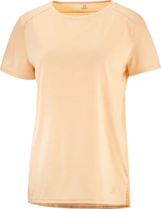 Ženska majica Salomon  Outline Summer SS Tee Apricot Ice