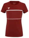 Ženska majica Tecnifibre  Club Tech Tee Cardinal