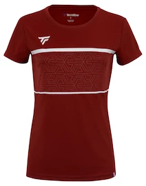 Ženska majica Tecnifibre Club Tech Tee Cardinal