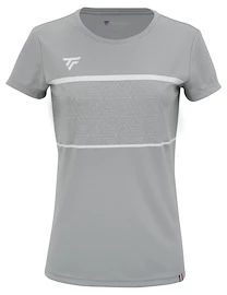 Ženska majica Tecnifibre Club Tech Tee Silver