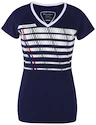 Ženska majica Tecnifibre  Lady F2 Navy/White  S