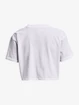 Ženska majica Under Armour  BRANDED LOGO CROP SS-WH