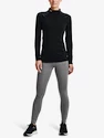 Ženska majica Under Armour ColdGear Authentics Mockneck-BLK