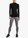 Ženska majica Under Armour ColdGear Authentics Mockneck-BLK