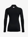 Ženska majica Under Armour ColdGear Authentics Mockneck-BLK