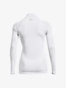 Ženska majica Under Armour ColdGear Authentics Mockneck-WHT